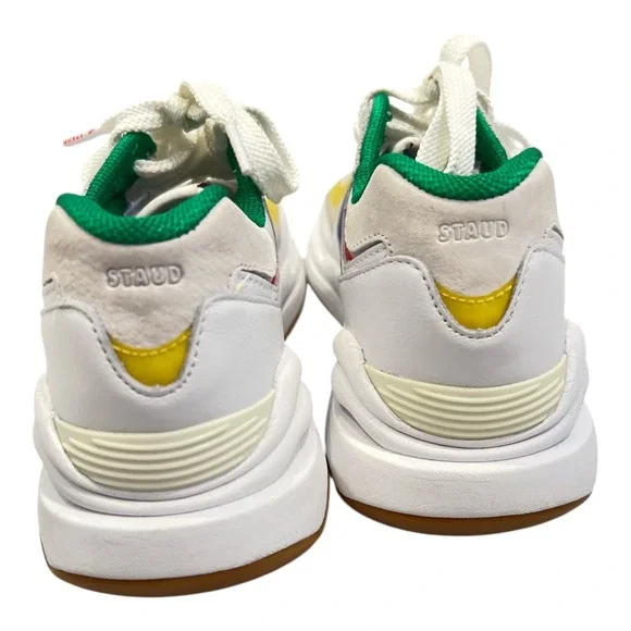 New Balance x STAUD Sneakers 57/40 Men's Size 7 White Translucent Upper Leather - Picture 9 of 14